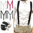 thumbnail image 1 of Suspenders for Men, with Heavy Duty Clip Wide Y-Back for Work, 1 of 8