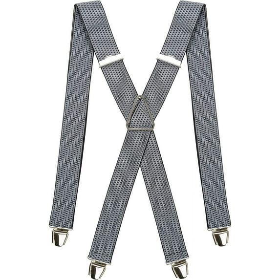 Suspenders for Men with Very Strong Clips - One Size Adjustable - Braces for Men Trousers Heavy Duty