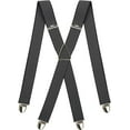 thumbnail image 1 of Suspenders for Men with Very Strong Clips - One Size Adjustable - Braces for Men Trousers Heavy Duty, 1 of 1