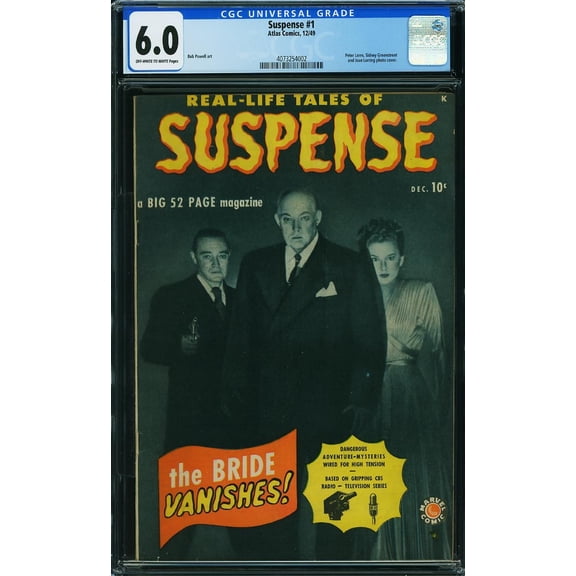 Suspense #1 - CGC 6 Comic Book