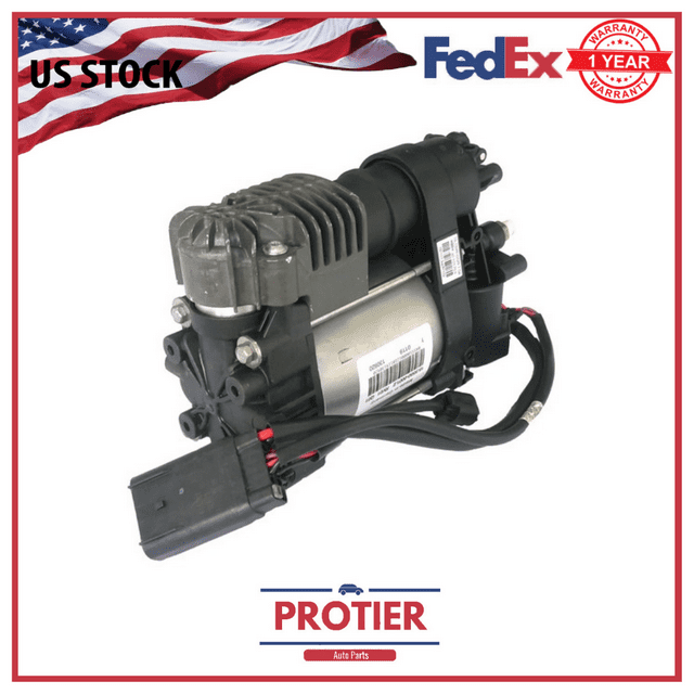 Suspension Air Compressor Dryer compatible with Jeep Grand Cherokee Ram 1500 Tesla Model S