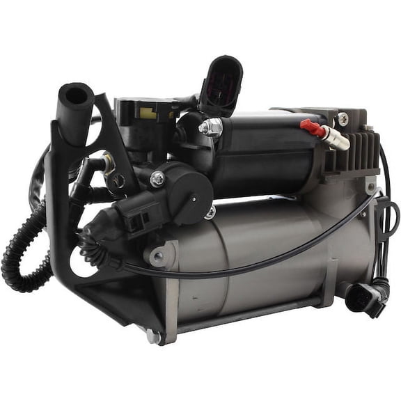 Suspension Air Compressor with Dryer - Compatible with 2004 - 2010 Volkswagen Touareg 2005 2006 2007 2008 2009