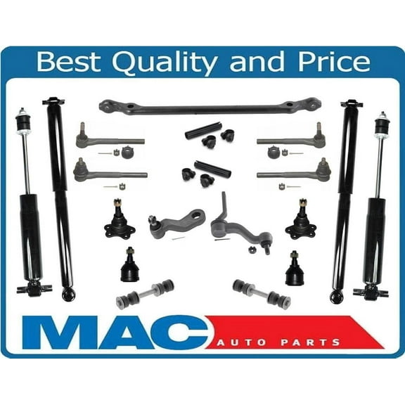 Suspension & Chassis 19pc Kit for Chevrolet Pick Up C1500 88-91 2 Wheel Drive