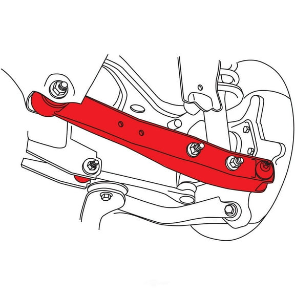Suspension Control Arm and Ball Joint Assembly