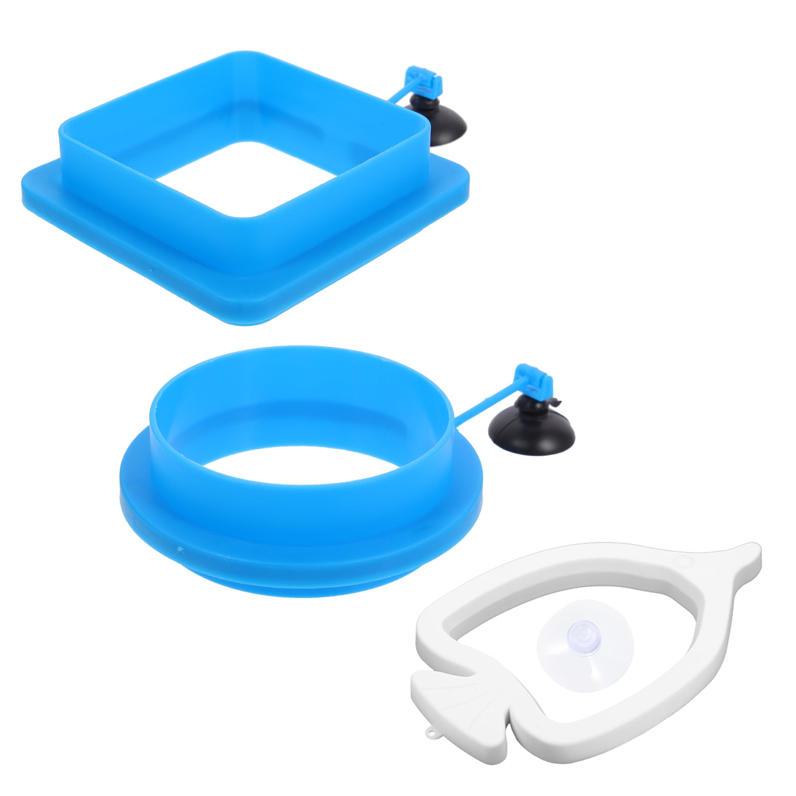 Suspension Feeding Ring 3 Pcs Aquarium Fish Circle Floating Feeder