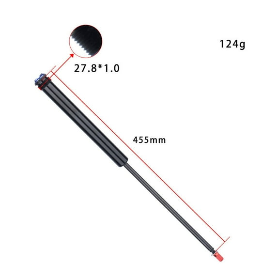 Suspension Fork Air Pneumatic Rod Bicycle Suspension Fork Air Pneumatic Rod Bar Bike Fork Repair Parts For Mtb 26 27.5 29