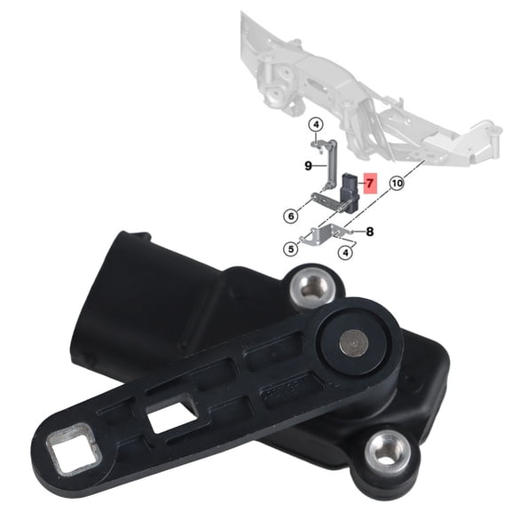 Suspension Height Level Sensor Fit for 2014-2021 BMW X5 X5M 37146870200 US