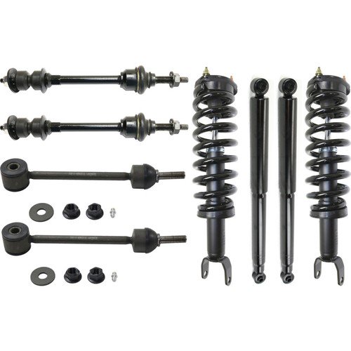 Suspension Kit For 2006-07 Dodge Ram 1500 4WD Crew Std Cab Pickup Front and Rear