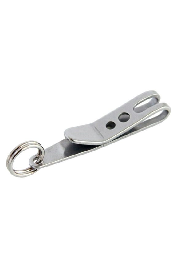 Suspension Pocket Clip Stainless Steel Pocket Clip Key Holder Outdoor Belt Clip