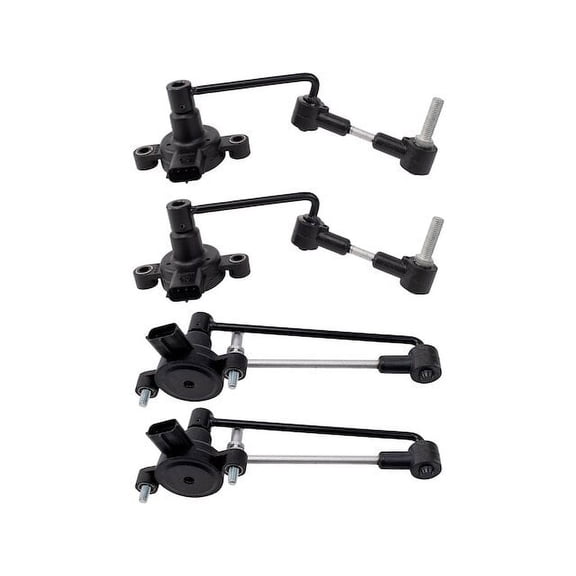 Suspension Ride Height Sensor Set 4 Piece - Compatible with 1997 - 2002 Land Rover Range Rover 1998 1999 2000 2001