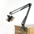 Suspension Scissor Arm cam Stand Camera Mount Phone Tripod Holder