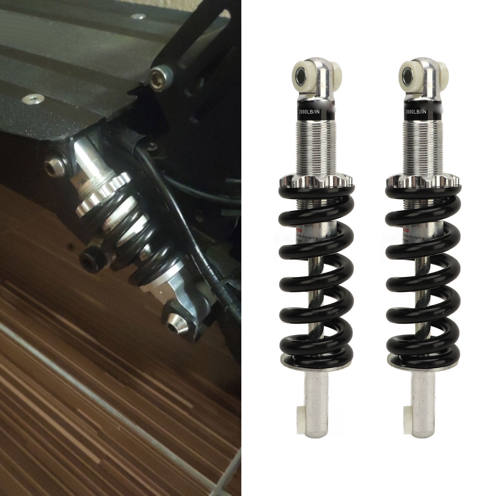 Suspension Shock Damper, Enhance Drive Comfort 215mm Shocks Struts