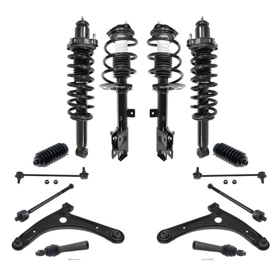 Suspension Steering Chassis Kit 14pc for Jeep Patriot Sport 4 Wheel Drive 16-17