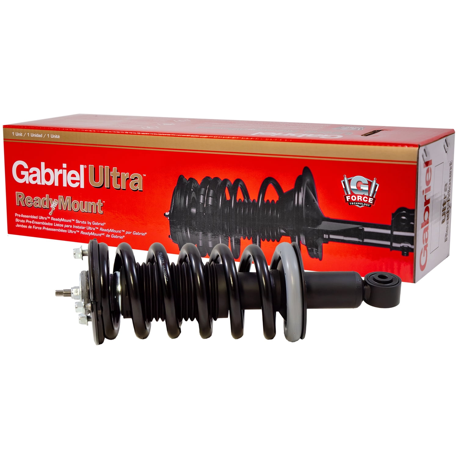 Gabriel G57092 Ultra ReadyMount Front Complete Strut Assembly Fits 04-10 INFINITI QX56 4WD; 05-15 Nissan Armada 4WD, 04-22 Nissan TITAN, 07-15 Nissan TITAN 4WD, 07-15 Nissan TITAN RWD (1 pack)