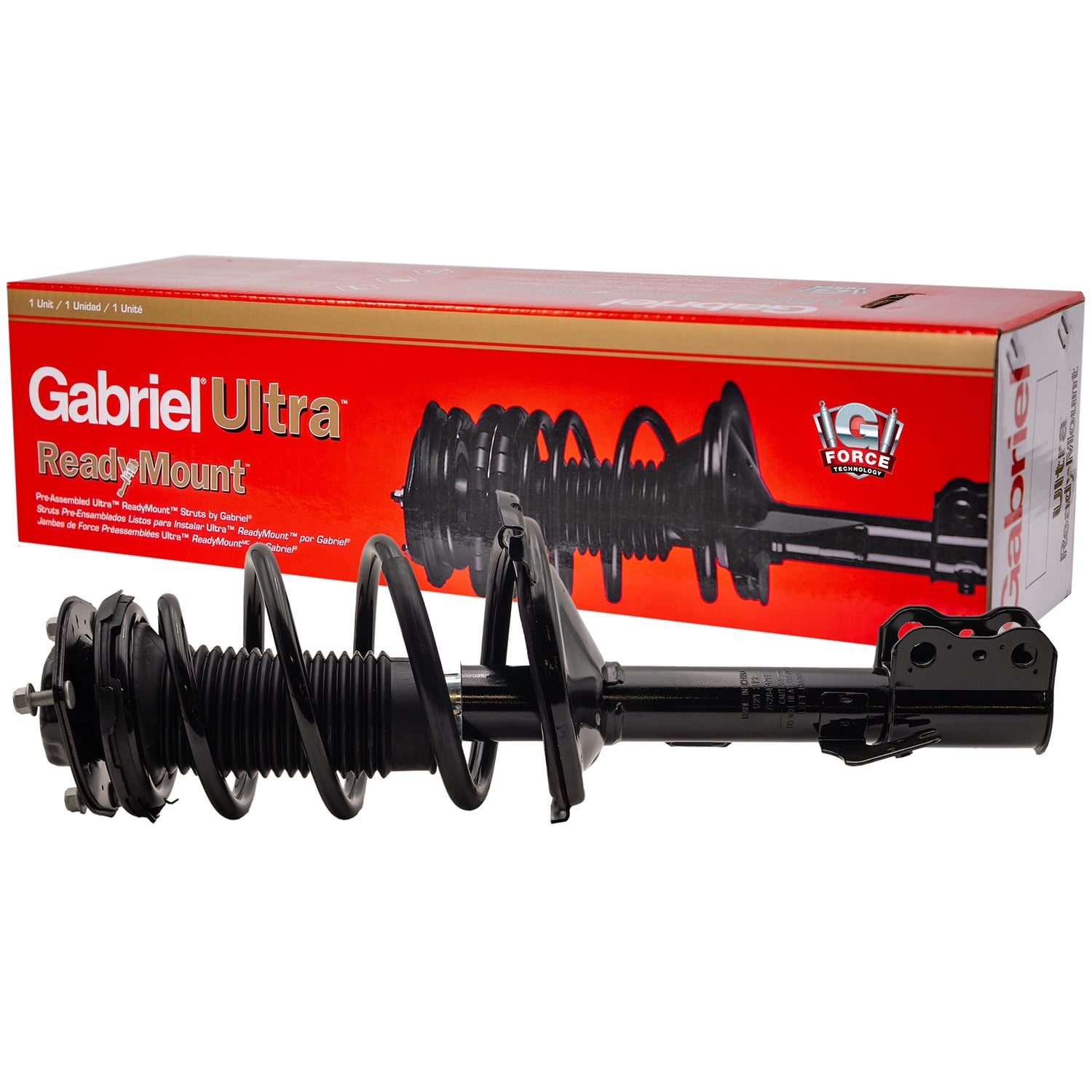 Gabriel G57150 Ultra ReadyMount Front Left Complete Strut Assembly Fits 04-06 Lexus RX330 AWD, 07-09 Lexus RX350 FWD (1 pack)