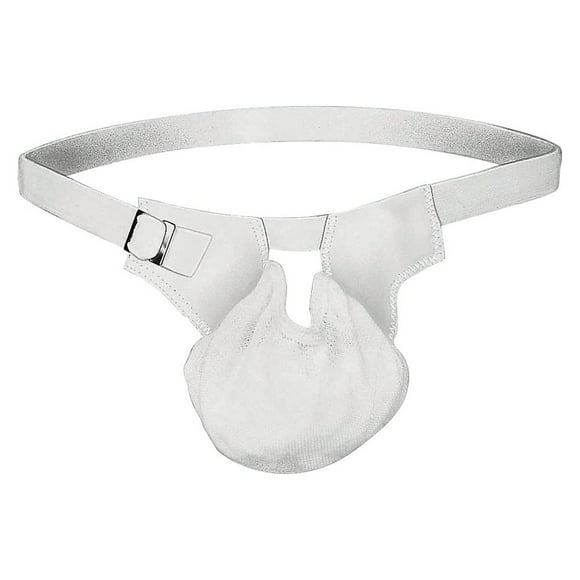 Suspensory Elastic Adjustable ''1 Count, White, 4-1/2 - 5 , Large''