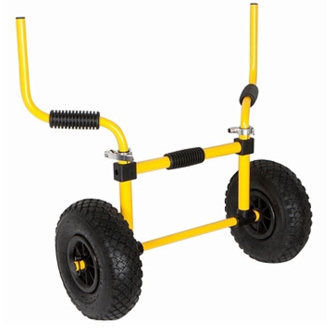 Suspenz Kayak Cart Trolley, Sit on Top SOT Adjustable Transport Carrier, Airless Wheels, 150lb Capacity