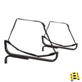 thumbnail image 1 of Suspenz Kayak Canoe SUP Storage Rack, Flat Wall Hanger/Hook, Safety Straps, Black, 125lb Capacity, 1 of 3