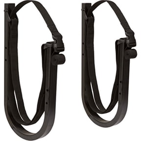 Suspenz SUP Wall Storage Rack/Hook, Stand Up Paddle Board & Surfboard Hanger, Black, 125lb Capacity