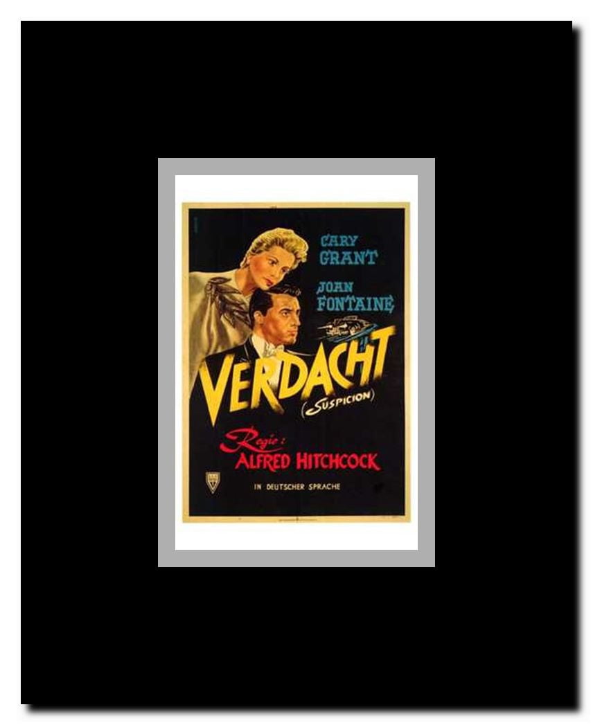 Suspicion Framed Movie Poster