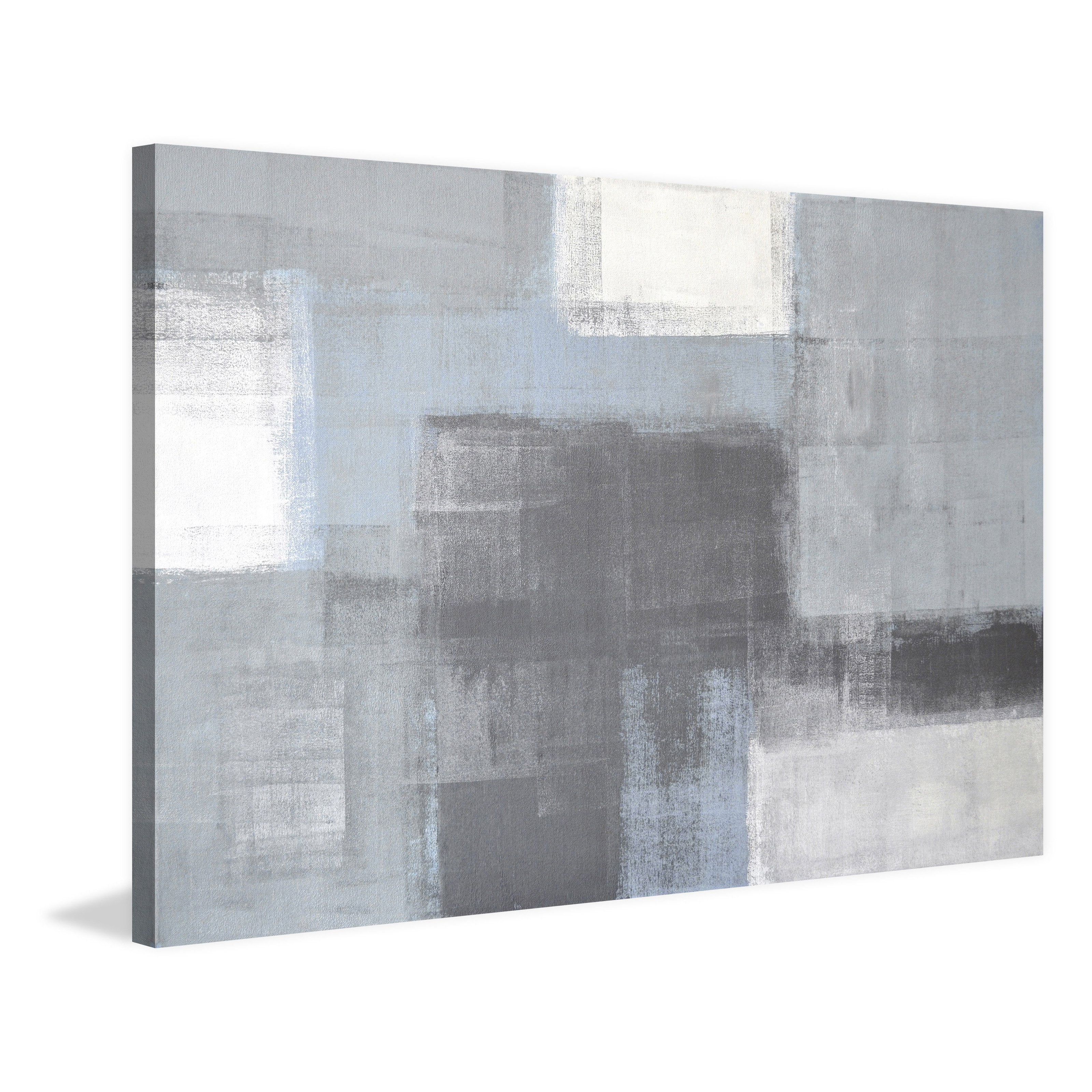 "Suspicious Edges" Painting Print on Wrapped Canvas