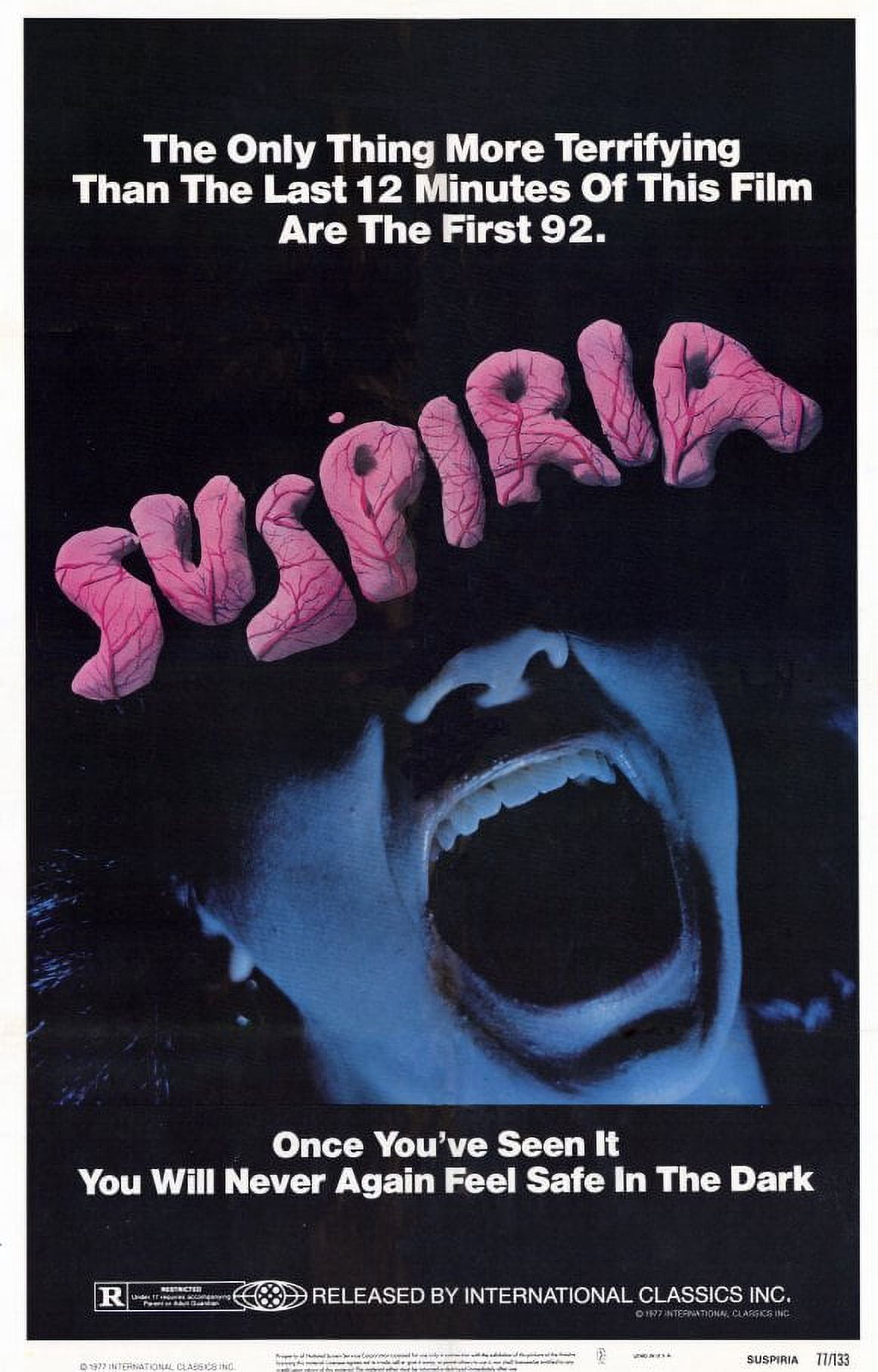 SUSPIRIA サスペリア 額装 特大 ポスター 103.5cm×73cm（SUSPIRIA T 