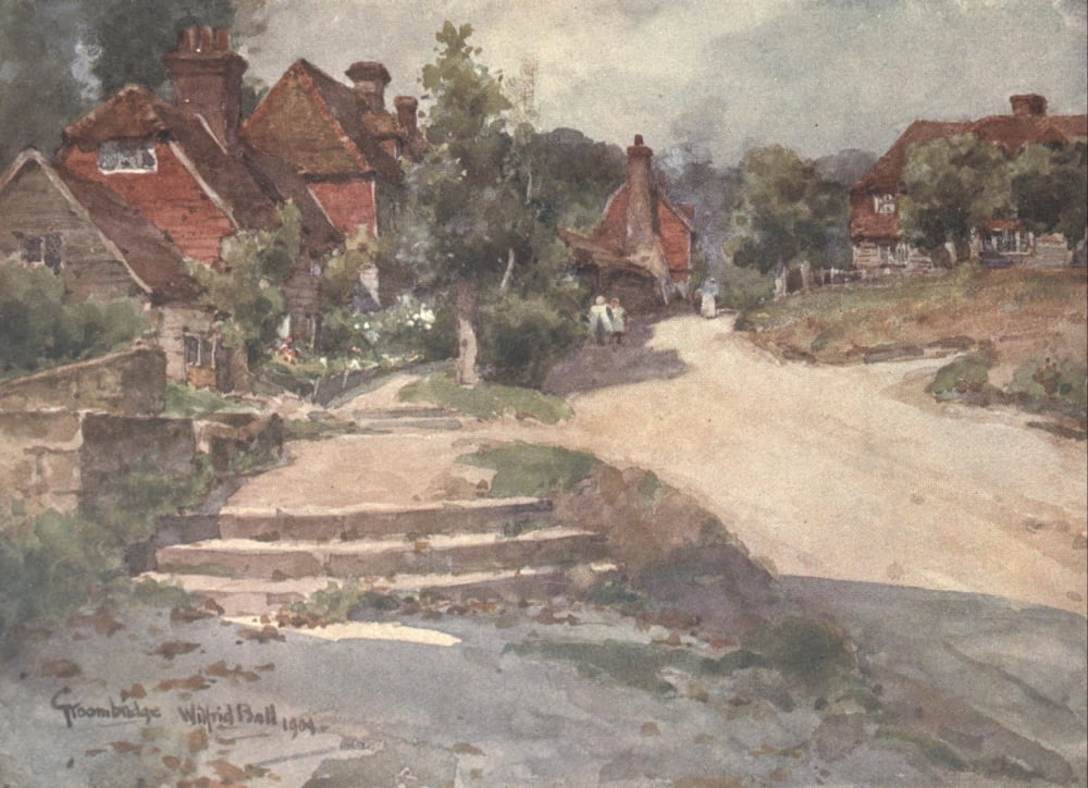Sussex 1906 Groombridge Canvas Art - Wilfrid Ball (18 x 24)