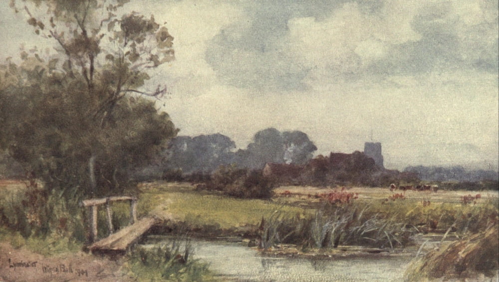 Sussex 1906 Lyminster Canvas Art - Wilfrid Ball (18 x 24)