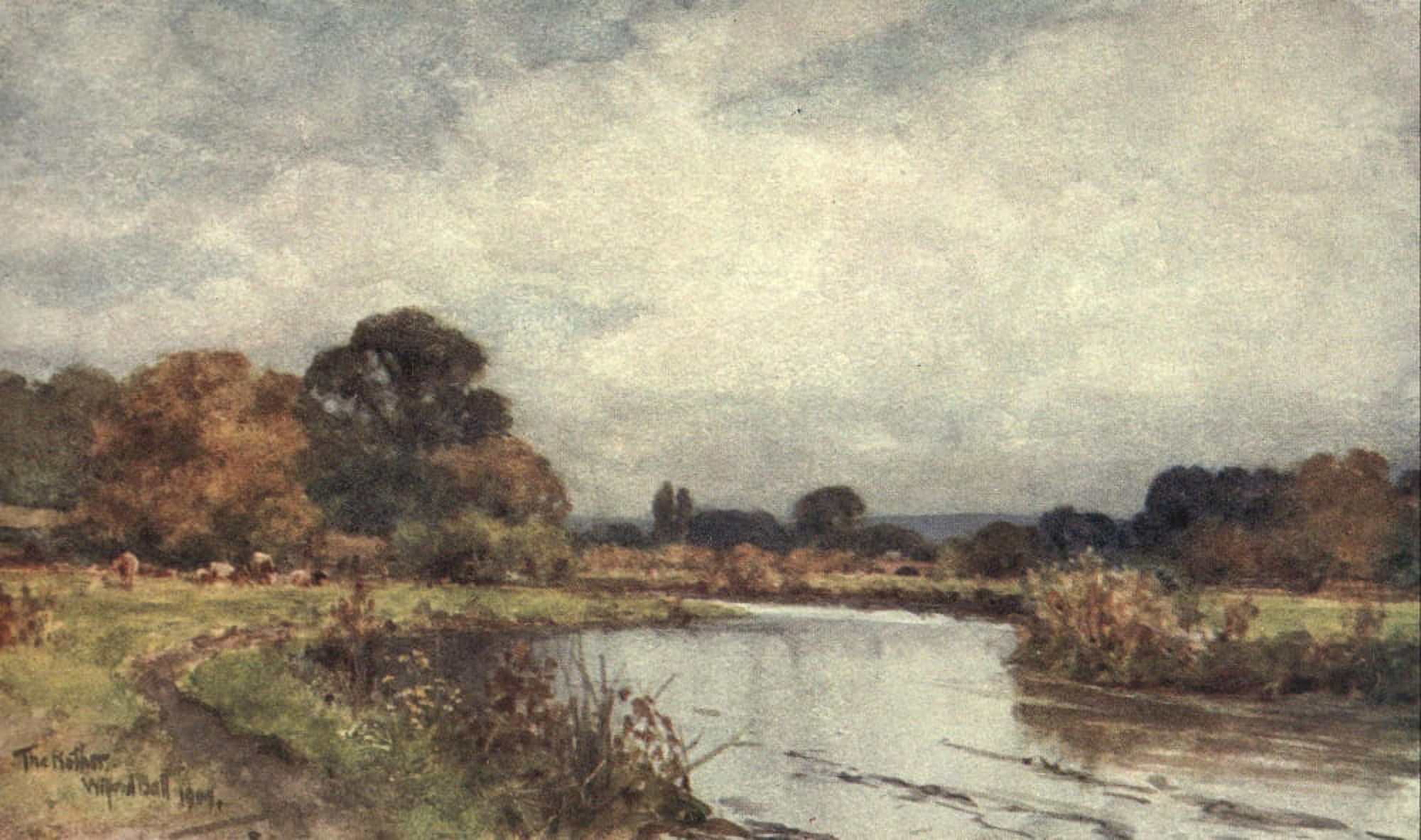 Sussex 1906 Rother Canvas Art - Wilfrid Ball (18 x 24)