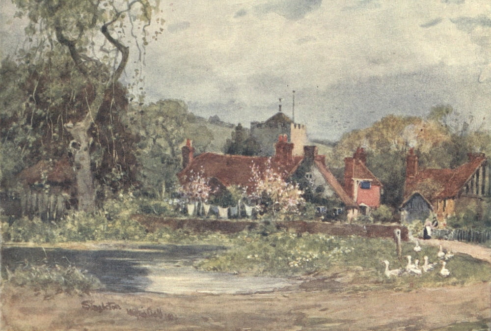 Sussex 1906 Singleton Canvas Art - Wilfrid Ball (18 x 24)