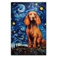 thumbnail image 1 of Sussex Spaniel Paintings Canvas for Wall Decorations - Paintings Starry Night Van Gogh Bedroom Wall Art Abstract Wall Large Canvas Wall Art for Living Room 24x36inch, 11x17inch, 1 of 4