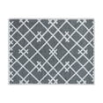 thumbnail image 1 of SussexHome 24 x 18 x 0.25 Inches Large Dish Drying Mat for Kitchen Counter - Super-Absorbent Washable Cotton Large Baby Bottle Dryer Pad - Highly Absorbent Ultra-Thin Dish Drying Pad, 1 of 7