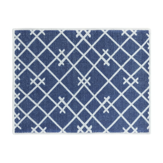 SussexHome 24 x 18 x 0.25 Inches Large Dish Drying Mat for Kitchen Counter - Super-Absorbent Washable Cotton Large Baby Bottle Dryer Pad - Highly Absorbent Ultra-Thin Dish Drying Pad