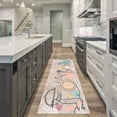 thumbnail image 1 of SussexHome Non Skid Washable Kitchen Runner Rug - 100 % Polyester Kitchen Floor Mat for in Front of Sink - 20 x 59 Inches Heavy Duty Runner Rug for Kitchen Floor, 1 of 7