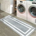 thumbnail image 1 of SussexHome Non Skid Washable Laundry Room Rug Runner - 20 x 59 Inches Heavy Duty 100 % Polyester Laundry Mat for Laundry Room, Kitchen, Bathroom, Basement, 1 of 9