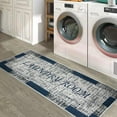 thumbnail image 1 of SussexHome Non Skid Washable Laundry Room Rug Runner - 20 x 59 Inches Heavy Duty Ultra-Thin 70 % Cotton Laundry Mat for Laundry Room, 1 of 10