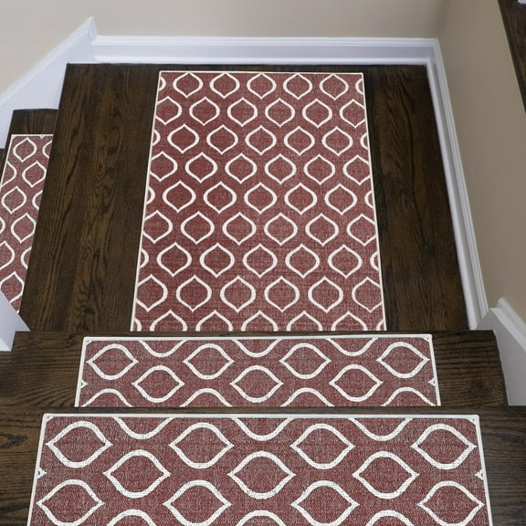 Sussexhome Drop Collection 2 x 3 Foot Heavy Duty Low Pile Rug Runner - Ultra-Thin Non Slip Area Rug - Washable Cotton Indoor Rug for Front Door Foyer Rug for Entryway