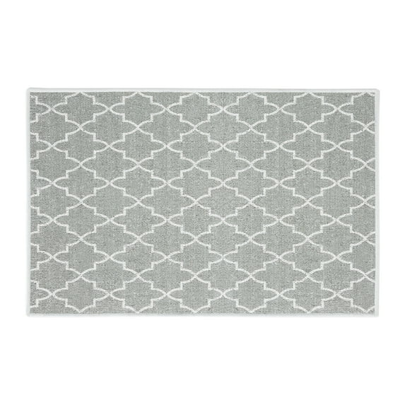 SUSSEXHOME Non-Skid Ultra-Thin Area Rugs for Laundry Room, Entryway, Bathroom and Kitchen - Washable Multipurpose 20 x 31 Inches Floor Mat