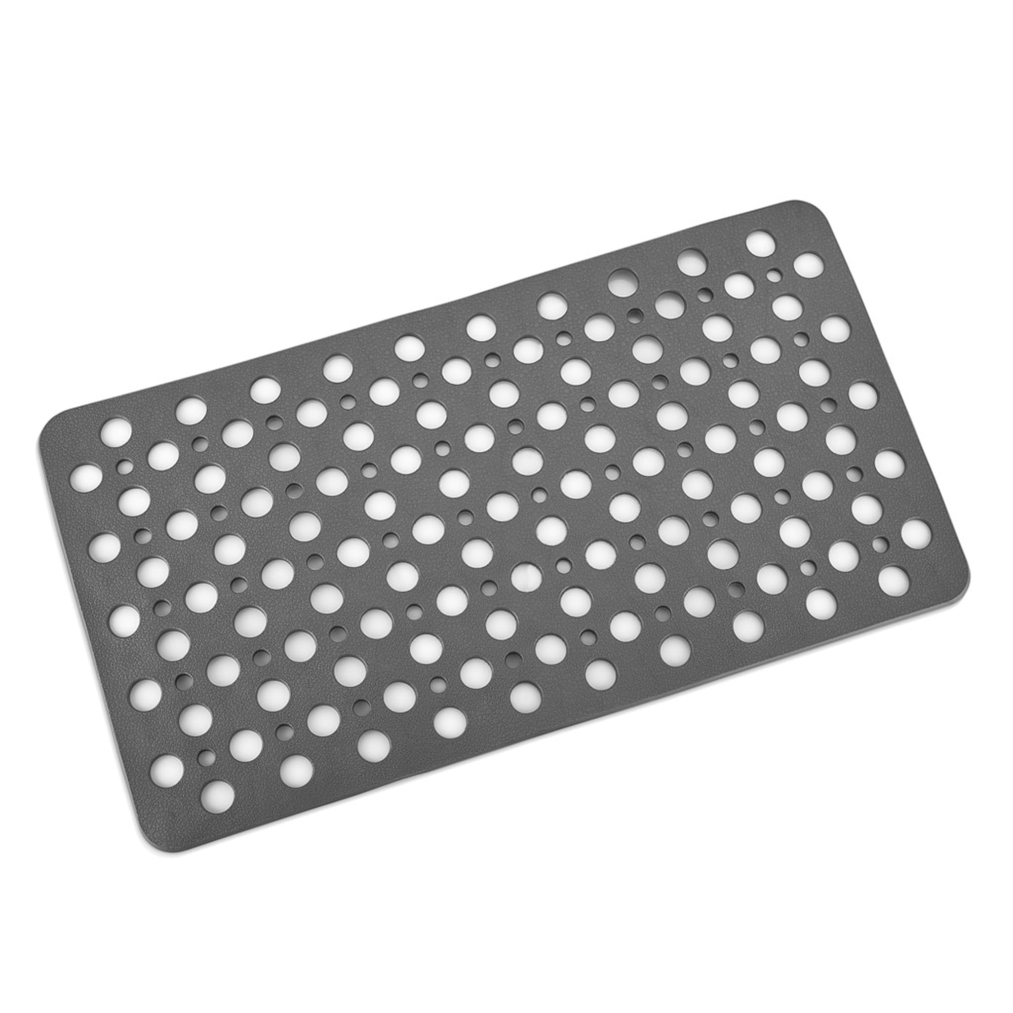 Sussexhome Large Shower Mat with Suction Cups and Drain Holes