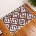 thumbnail image 1 of Sussexhome Tetra One Collection 2 x 3 Foot Heavy Duty Low Pile Rug Runner - Ultra-Thin Non Slip Area Rug - Washable Cotton Indoor Rug for Front Door Foyer Rug for Entryway, 1 of 10