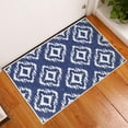 thumbnail image 1 of Sussexhome Tetra One Collection 2 x 3 Foot Heavy Duty Low Pile Rug Runner - Ultra-Thin Non Slip Area Rug - Washable Cotton Indoor Rug for Front Door Foyer Rug for Entryway, 1 of 10