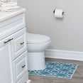 thumbnail image 1 of Sussexhome Toilet Mat - Machine Washable & Absorbent Bath Rugs for Bathroom Floor - Plush, Non Slip Bath Rug - Polyester & Cotton Bathroom Rugs with Printed Pattern Design - 20”x24" Bathroom Mats, 1 of 9