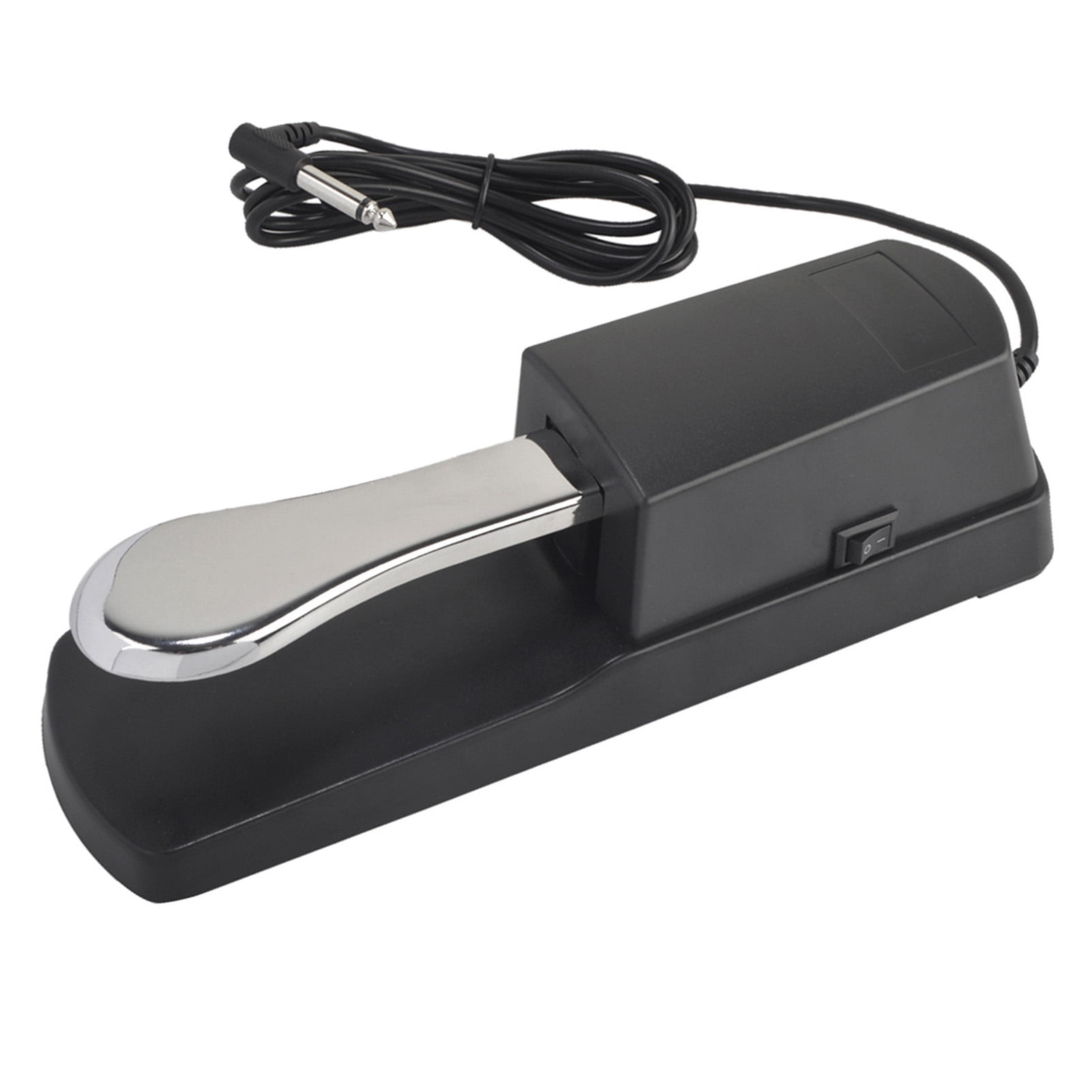 Sustain Damper Pedal for Piano Keyboard - Compatible with Casio, Yamaha, Roland Electric Pianos and Electronic Organs