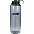 thumbnail image 1 of Sustain Tritan Wide Mouth Water Bottle, Silo 48 Oz, Gray with Black Lid - 48-Ounce Silo Tritan Wide Mouth Water Bottle, (Gray with Black Cap), 1 of 2