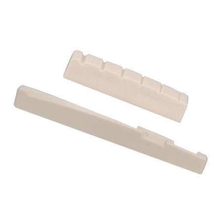 Sustainable Bone Guitar Bridge Set, Saddle Classical Folk Acoustic Electric Guitar Parts