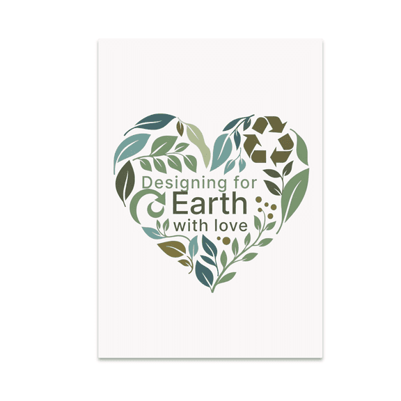 Sustainable Clean Eco Aesthetic Wall Decor - Eco Enthusiast - 13x19 Poster Print