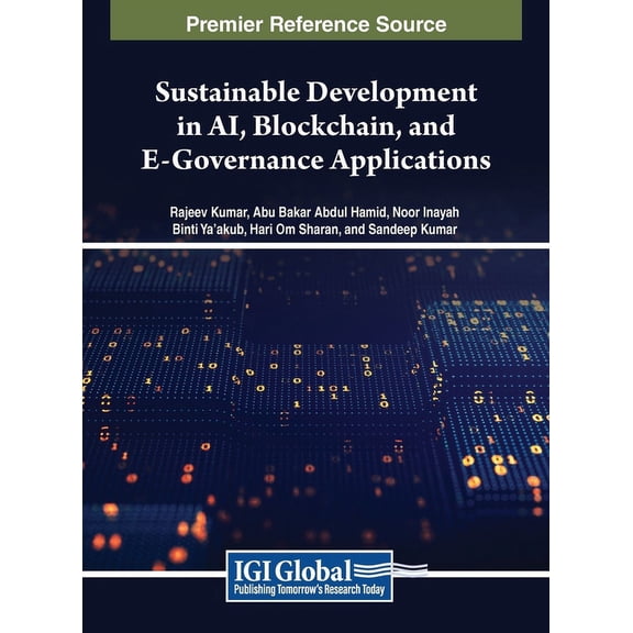Sustainable Development in AI, Blockchain, and E-Governance Applications, (Hardcover)