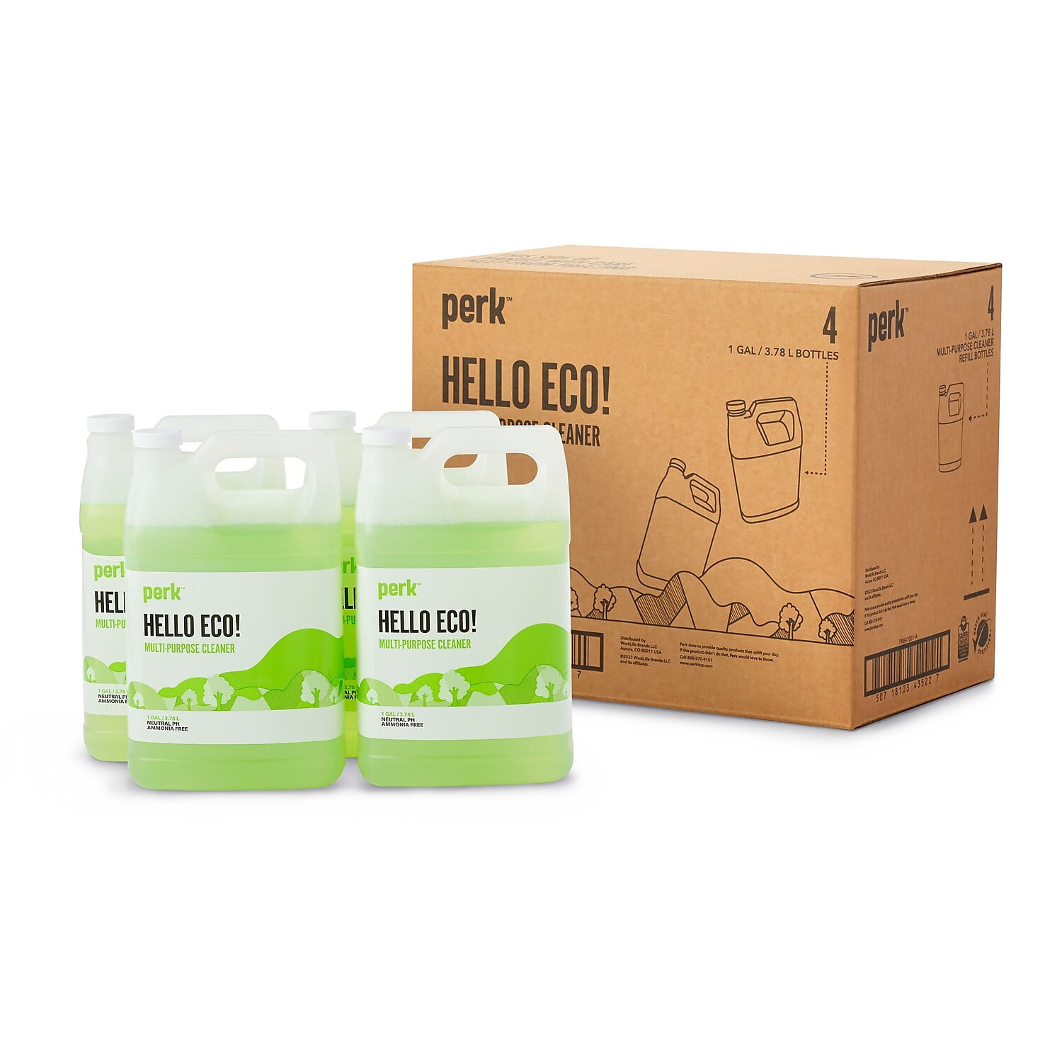 Sustainable Earth All Purpose Cleaner Refills Ready To Use 1 Gallon 4/Ct (SEB6401RTU)