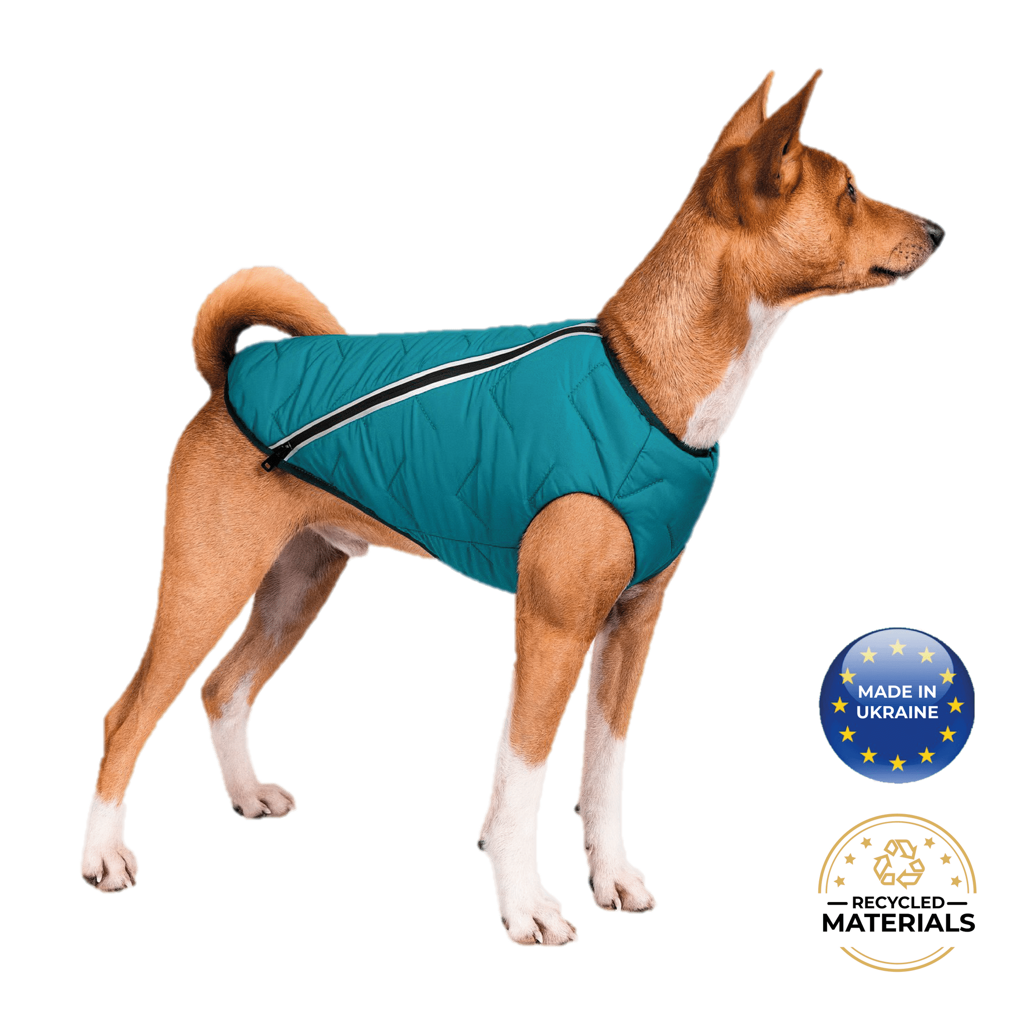 Sustainable EcoFriendly Dog Jacket / Vest Made in Ukraine
