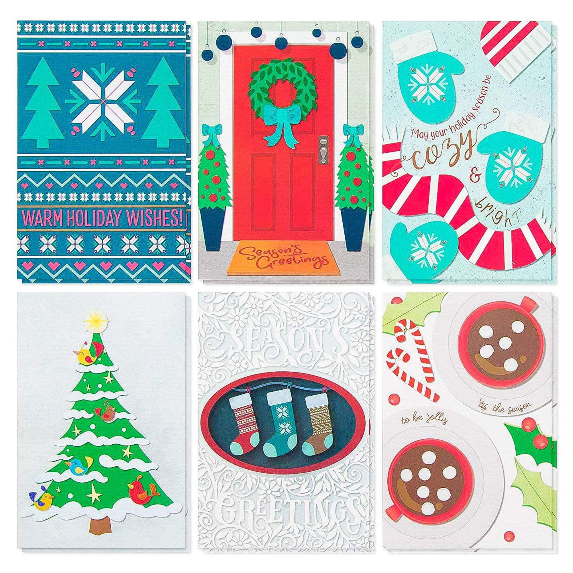Cozy Holiday Tidings | 6 Card Set Cozy Holiday Tidings | 6 Card Set